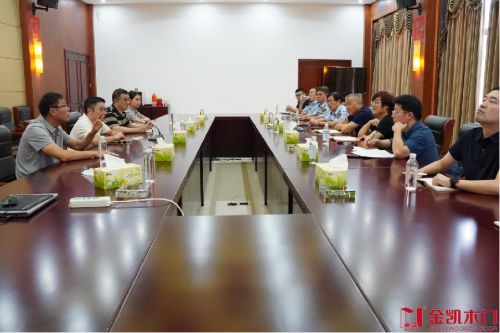 市监局徐长友副局长莅临浙江金凯门业视察，共话企业发展新路径