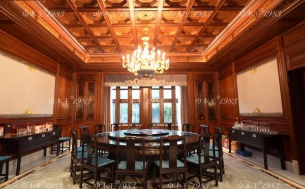 卓木王红木整装餐厅案例：木韵华章，宴启乾坤