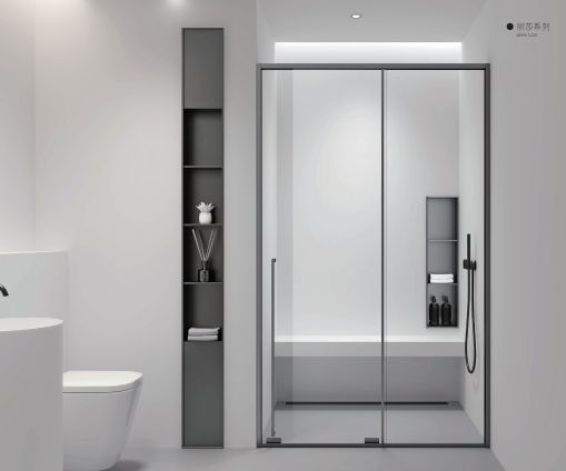 2025 卫生间装修流行款！丹纳极简风淋浴房美到犯规