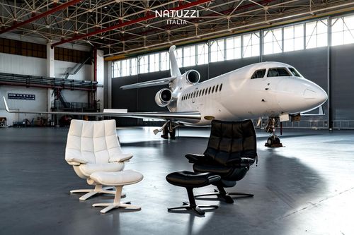 Natuzzi Italia携手虹桥 FBO,改写全球高端出行剧本