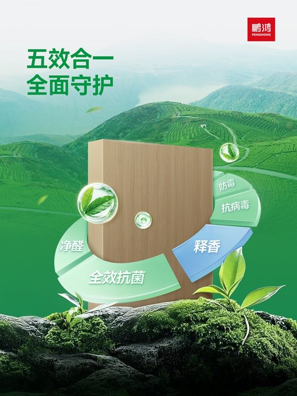 鹏鸿茶香板引领板材行业变革:一场由技术驱动的“军备竞赛”