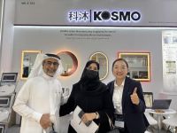 科沐智能钢化镜亮相2025沙特展