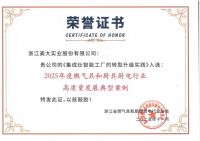 浙江美大荣获“高质量发展典型案例”，以创新科技和智能智造树立行业标杆