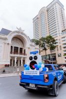 在越南街头，遇到海尔三筒洗衣机