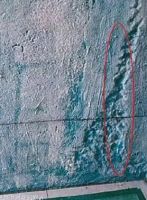 这样的基层上做防水？难怪起皮！