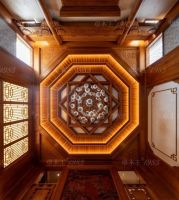 卓木王红木整装案例：法式建筑里的千平中式大宅