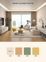 天洋墙布 | 90㎡法式奶油风全屋配色 | 小户型显大攻略