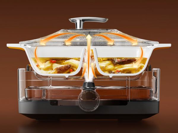 蒸出健康!东菱电蒸锅:汽锅烹饪专利+130℃高温速蒸,安心享鲜味