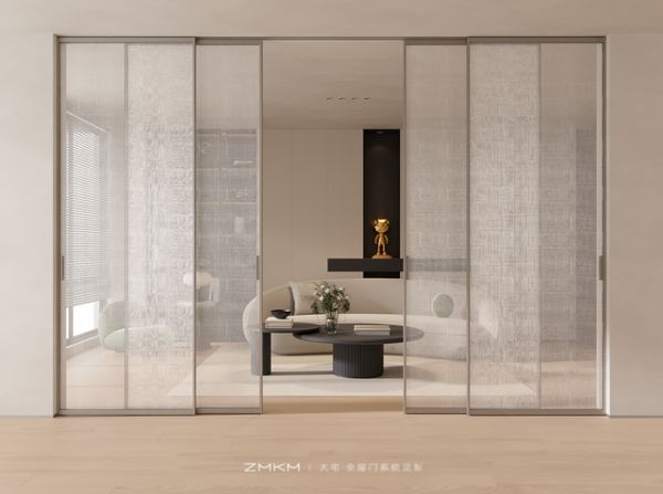极简美学与实用主义的碰撞！ZMKM 全景门重塑家居空间新维度