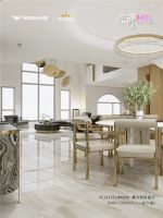 粤强宗师M9「意大利白金沙」黄金比例铺出流动光影，让空间自带高级BGM！