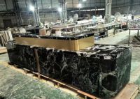 佛山冠睿热弯岩板厂家包材料.包热弯.全国包施工