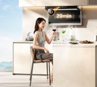 静音除味，优雅生活丨樱花吸油烟机Q602以三重洁净的实力，让每一次下厨都尽显从容