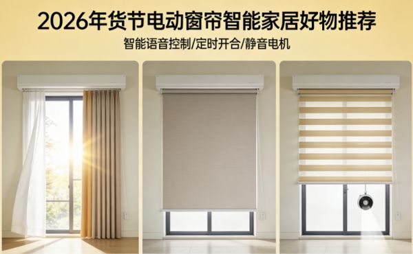 2026年货节优秀电动窗帘十大品牌推荐选购榜单！