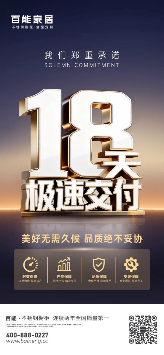 拒绝装修等待，纵享焕新无忧！百能家居18天交付领跑行业速度