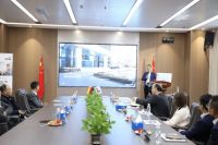 交流互鉴 共筑卓越丨德国海蒂诗高层一行莅临百能家居参观考察！