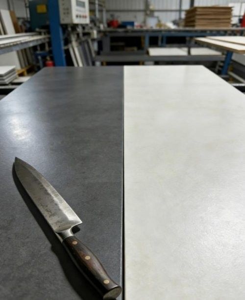 深度评测 | 无上岩板VS进口大牌:36000吨压机下的品质对决