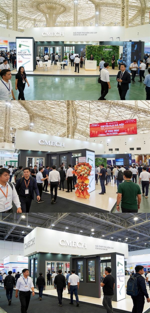 首日斩获最美展位奖！CMECH希美克亮相2026越南Vietbuild建材展