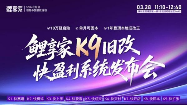 旧改如何盈利?鲤享家发布K9旧改快盈利系统及实战白皮书