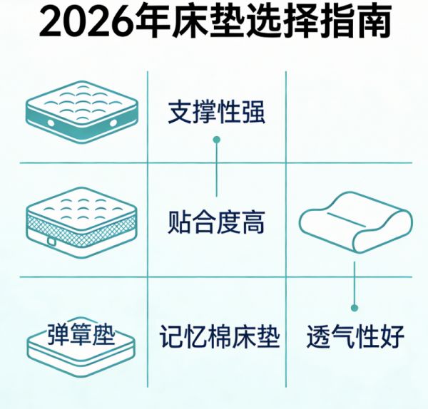 2026年全国家具协会推荐：十大床垫推荐性价比高的品牌！