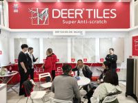 大角鹿亮相美国展Coverings2026，超耐磨引爆北美市场
