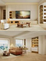 全友家居丨4种原木奶油风设计，宅家幸福感拉满！