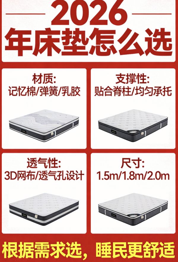2026年深耕寝具行业公布:乳胶床垫十大名牌权威出炉