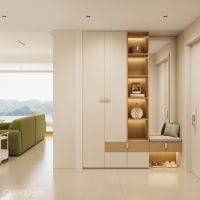 全友家居设计丨2026年流行的7种玄关柜，高级又亮眼！