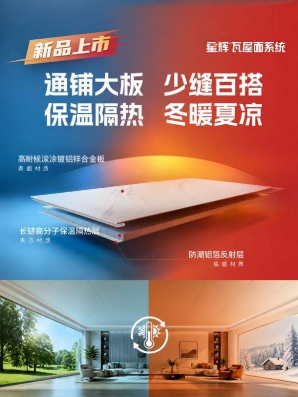 星辉保温隔热吊顶上市