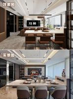 全友家居丨128㎡实景落地，效果图也太还原了！