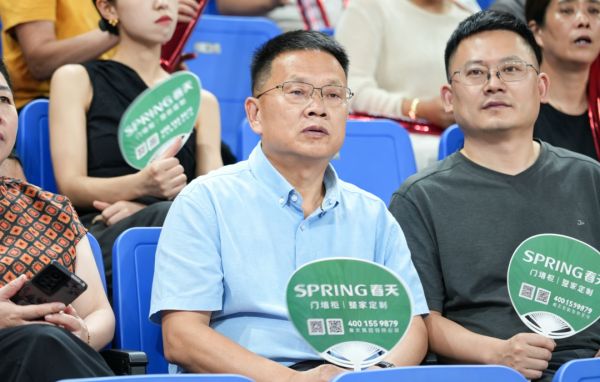 春天集团独家冠名,董事长现场助阵浙BA庆元队