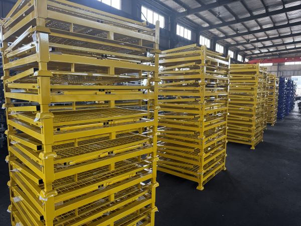 钢制堆垛架选型指南：仓储笼如何实现空间与效率双提升