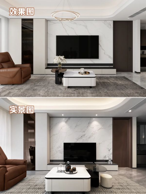 全友家居案例丨109㎡效果图1:1落地,彻底打消装修顾虑!