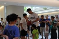 竞艺装饰携手马可波罗瓷砖举办CBA球星武子涵见面会