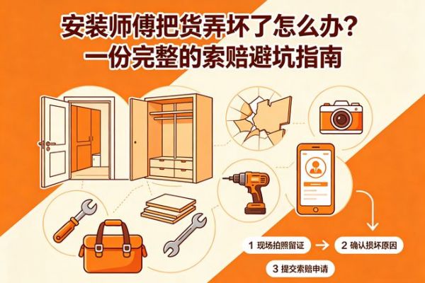 安装师傅把货弄坏了怎么办？一份完整的索赔避坑指南