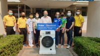 海尔泰国为当地两家医院捐建洗衣点 提供除菌消毒洗护方案