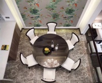 【领绣·菁华】墙画+素色组合 奢与文雅的高级运用