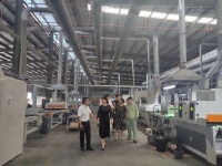 热烈欢迎浙江世贸装饰股份有限公司领导莅临莫干山地板