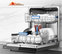 洗碗机总是洗不干净？还缺一台老板强力洗洗碗机W735