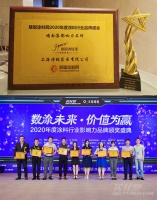 德系匠心Signeo德国诗珑漆再获“墙面漆影响力品牌”大奖