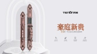 豪庭新贵：亚太天能全新推出F8全自动古典滑盖别墅锁