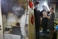 在火场逆行的人，除了消防员，还有卡萨帝服务兵