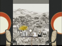 新浪精选：汇明—背景墙《梦想世界》