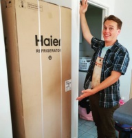 “随手拍”海尔：澳洲网友晒与海尔冰箱合影