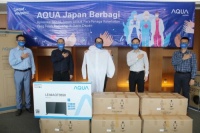 “随手拍”海尔：印尼抗疫中心的AQUA捐赠物资