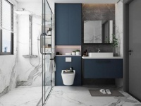 鲸品设计 | 业主群里你家最好看！浴室这样装 邻居来围观