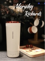 摩飞便携烧水杯四档调温喝水自由 出差旅行必入好物！