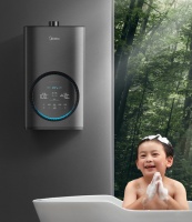 美的UV光净燃气热水器，还原鲜活水质，净享健康生活