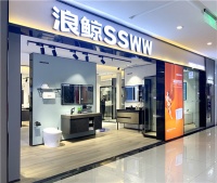 鲸致设计 浪鲸卫浴包头居然之家店设计赏析