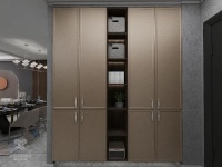 东西多无处可藏？那就把柜子做满墙啊！