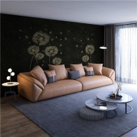 【领绣·菁华】沙发背景别再留白了 这样装不仅好看 更显档次